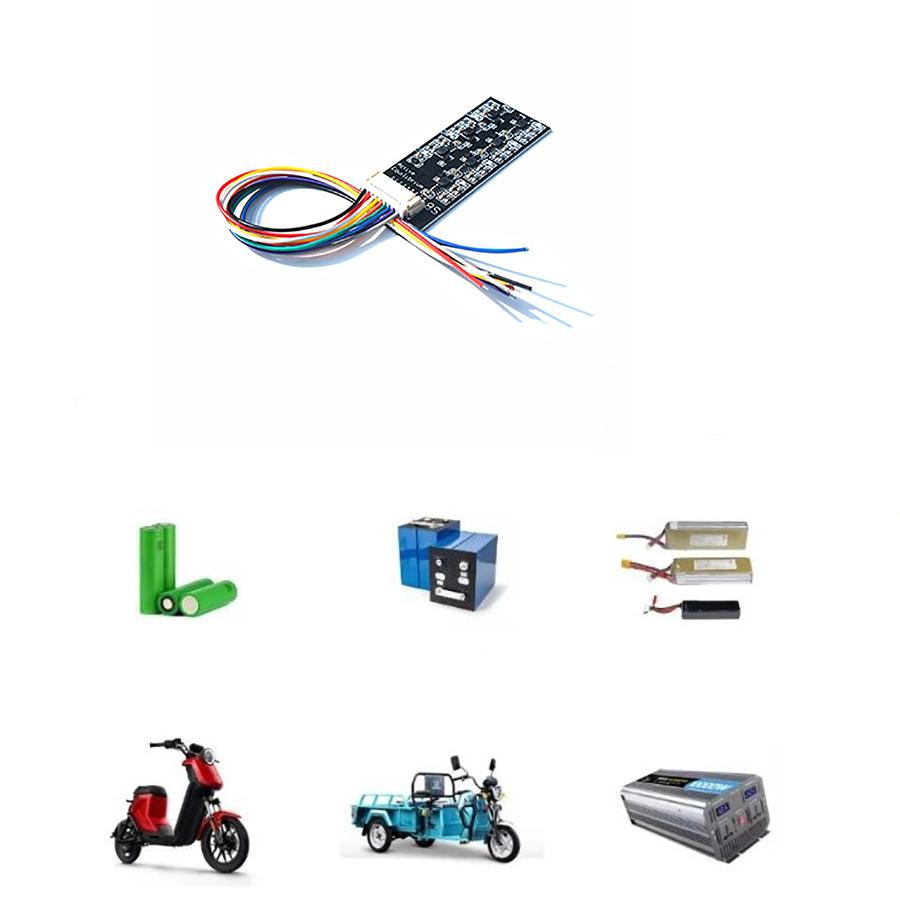 1 шт. Литиевый аккумуляторный блок 2S~8S с высокотоковой активной балансировочной платой, новый