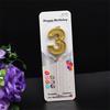 Glitter Number Candles Gold Number 0-9 Birthday Party Candle Cake