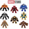 Фигурки-конструкторы героев Marvel Игрушка Детский подарок Высота 7 см Пластиковый материал Серия Мстители