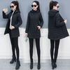 Plus Size Ladies Fashion Winter Coat Women Down Cotton Hooded Jacket Woman Casual Warm Outerwear Jackets Female Girls Black Clothes