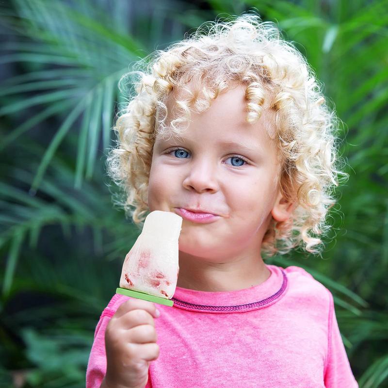 Силиконовые формы для мороженого, многоразовые, 8 ячеек, форма для эскимо, форма для мороженого, легко извлекаемые формы для мороженого для домашних угощений