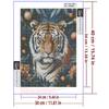 5d DIY Diamond Painting Cross Stitch Animal Tiger Fruit Diamond Embroidery Mosaic Full Round Drill Home Decor Arts