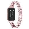 For Samsung Galaxy Fit3 SM-R390 Women Replacement 2 Rows Rhinestone Metal Watch Band Strap