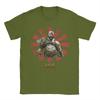 Kratos Retro Japanese God Of War Unisex T Shirts Novelty Tees Short Sleeve Round Collar TShirts Cotton Gift Idea Tops