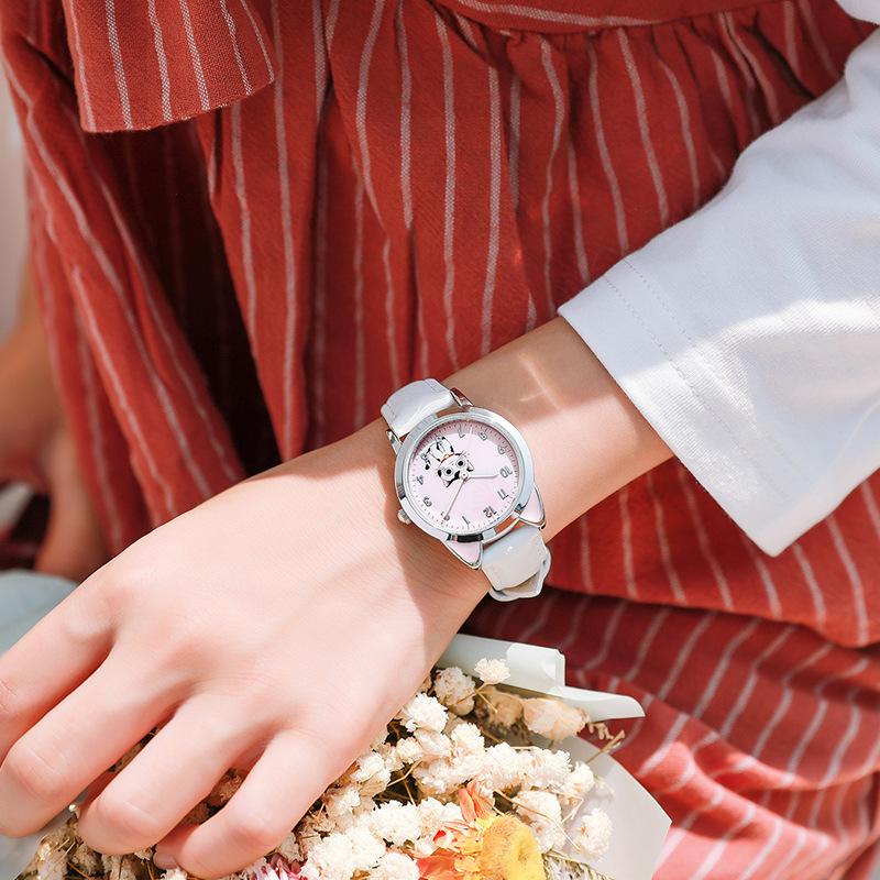 BK44 Модные детские кварцевые часы с указателем для девочек, водонепроницаемые, с ночной подсветкой, для девочек 5-15 лет, часы для учениц начальной школы