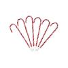 Unique Christmas Cane Pen Exquisite Hanging Gel Pens Wholesale Crutch Ballpoint Pen  Student