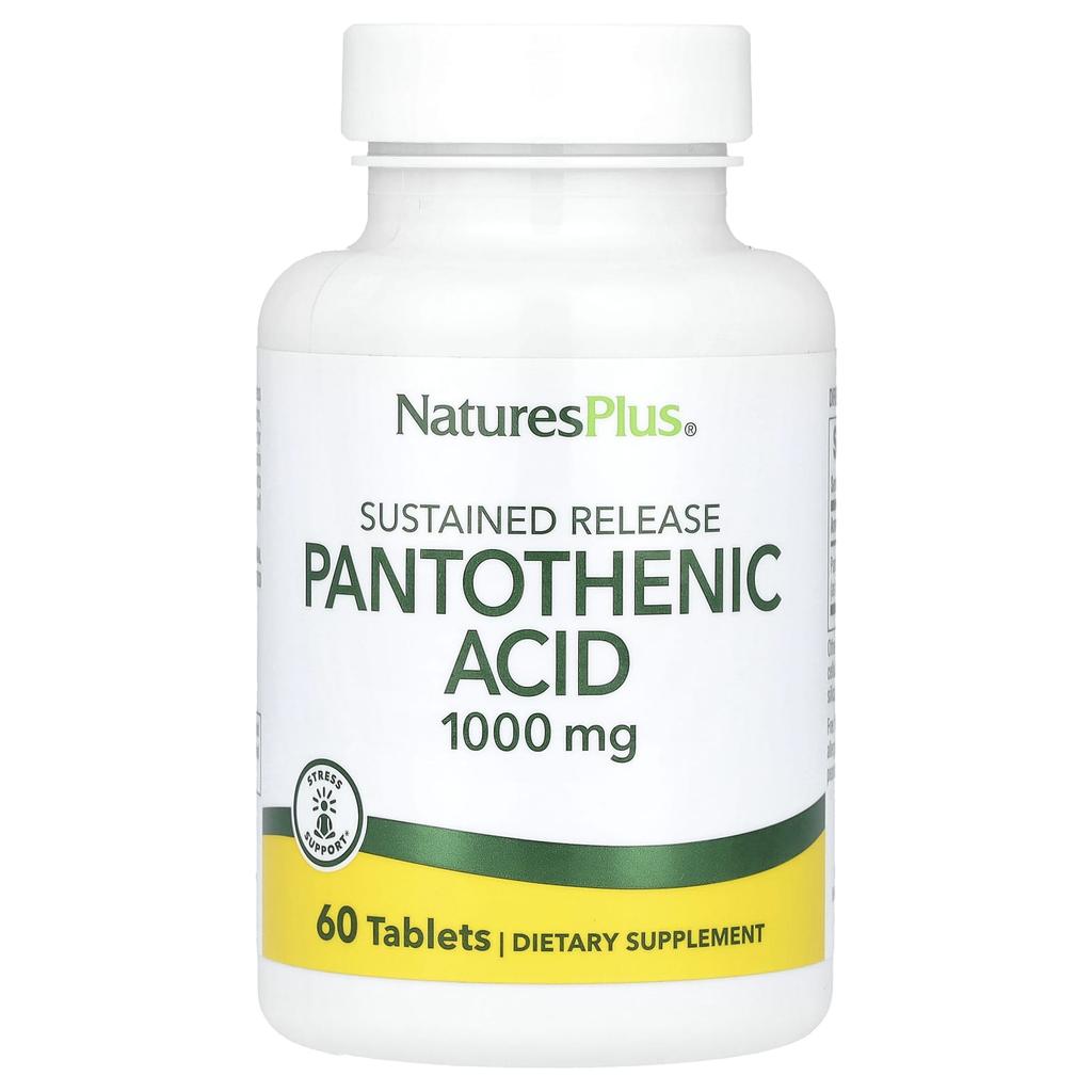 Pantothenic Acid, 1,000Mg, 60 Tablets