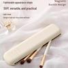 Compact Waterproof Silicone Makeup Brush Bag