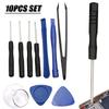 10 Piece Disassembly Tool Kit for Repairing Mobile Phones and Computers