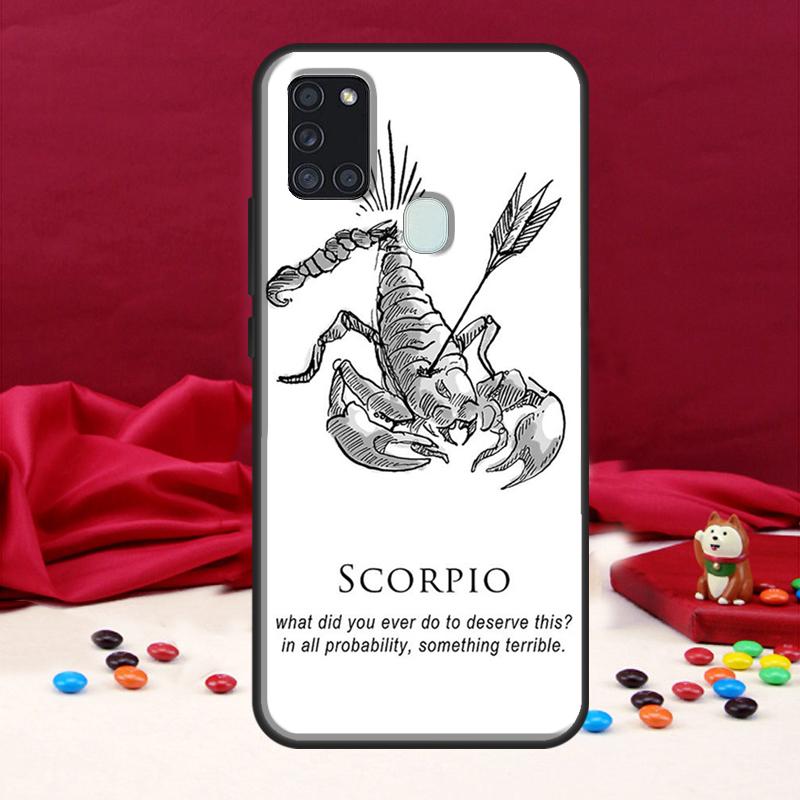 Чехол Скорпион для Samsung Galaxy A34 A54 A14 A12 A52 A22 A32 A42 A72 A13 A33 A53 A50 A51 A71 Coque