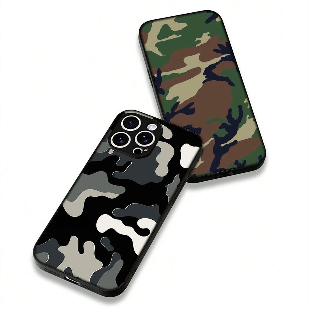 for Xiaomi Redmi Note 14 12 13 ProPlus A3 Pro Plus 12C 13C 14C 5G Phone Cover Case Pattern Fashion Camouflage