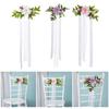 Wedding Ceremony Chair Back Flowers Elegant Wedding Chair Back Flower Embellishment Decorative Flowers for Aisle