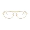RAYBAN Personalized Design Metal Irregular Geometry Prescription Optical Glasses Frames Unisex Couple Style 0RX6645 3086