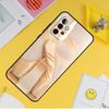 Балетки пуанты для Samsung Galaxy A14 A34 A54 A12 A32 A52 A51 A71 A53 A33 A13 A15 A25 A35 A55 Чехол для телефона