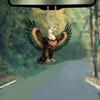 Eagle of Struggle 2D Белый Орел Плоский Акриловый Автомобильный Подвесной Украшение Дома Подвесной Украшение Сумки и Брелока, Автозапчасти Eagle