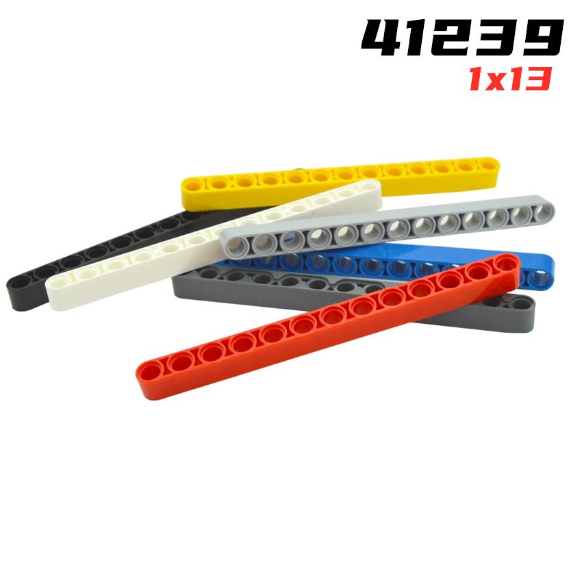 Свинья-радуга Детали MOC 41239 32277 Высокотехнологичный рычаг-балка 1x13 Толстый Совместимые кубики DIY Строительный блок Частица Мозговые игрушки