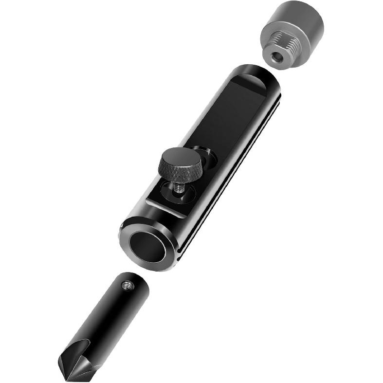 Tubing Deburring Tool - Brake Line Deburring Tool - Rimming & Deburring Tool For 3/16" To 1/2" Tubing, For Brake/Fuel/Transmission/Coolant Lines,