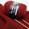 1Pcs 100g Yak Fleece 3 Strands Wool Thread Hand-woven Medium and Rough Sweater Jacket Yarn Crocheted Scarf Hat