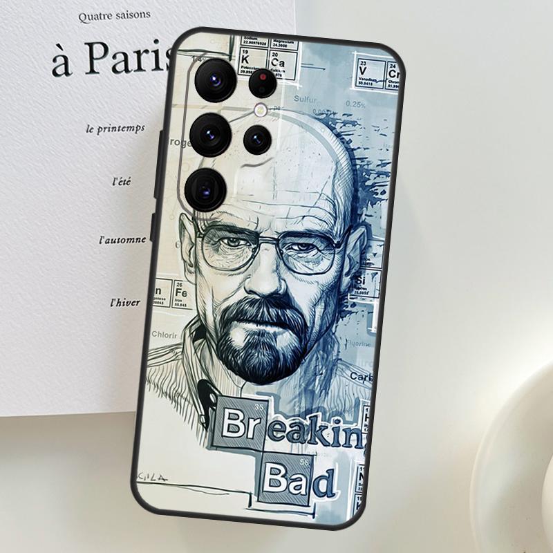 Чехол Breaking Bad для Samsung Galaxy S26 Ultra S25 S24 S22 S21 S23 Ultra Plus S10 S20 S25 FE Чехол для телефона
