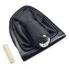Manual Transmission 5 Speed Leather Gear Shift Knob Stick Gaiter For Renault Clio 4 IV 2012- Black Boot Cover Gaitor Collar