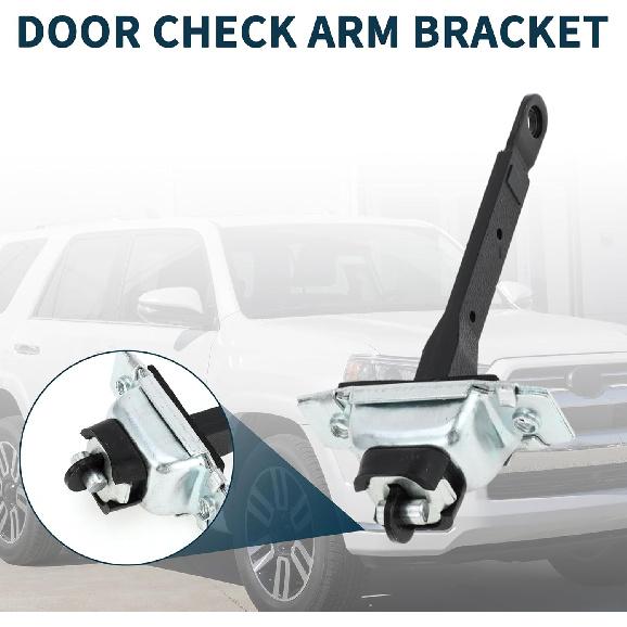Door Check Strap Stopper Limiter for Toyota Pickup 4Runner Durable No.6861035030 | Front Left Right Door Check Bracket Stop 1Pc Door Checker Arm