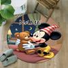 Customizable M-Mickey (11) Round Non-Slip Carpet - Ideal for Garden, Picnic, Office, Perfect for Decoration, Suitable For All Seasons