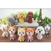 Husky Teddy Car Shake Head Dog Ornaments Cute Nodding Decoration Gift Car Interior Home Room Auto Accessories Decoration