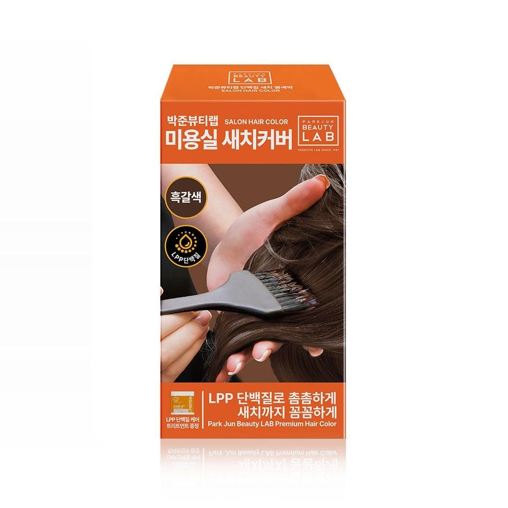 PARKJUN BEAUTY LAB Салон красоты Сатч Краска для волос Черно-коричневый 120г