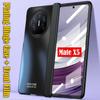 Роскошный чехол со стеклянной пленкой на переднем экране для Huawei Mate X5, чехол для Huawei Mate X5, шарнирный чехол, противоударный защитный чехол