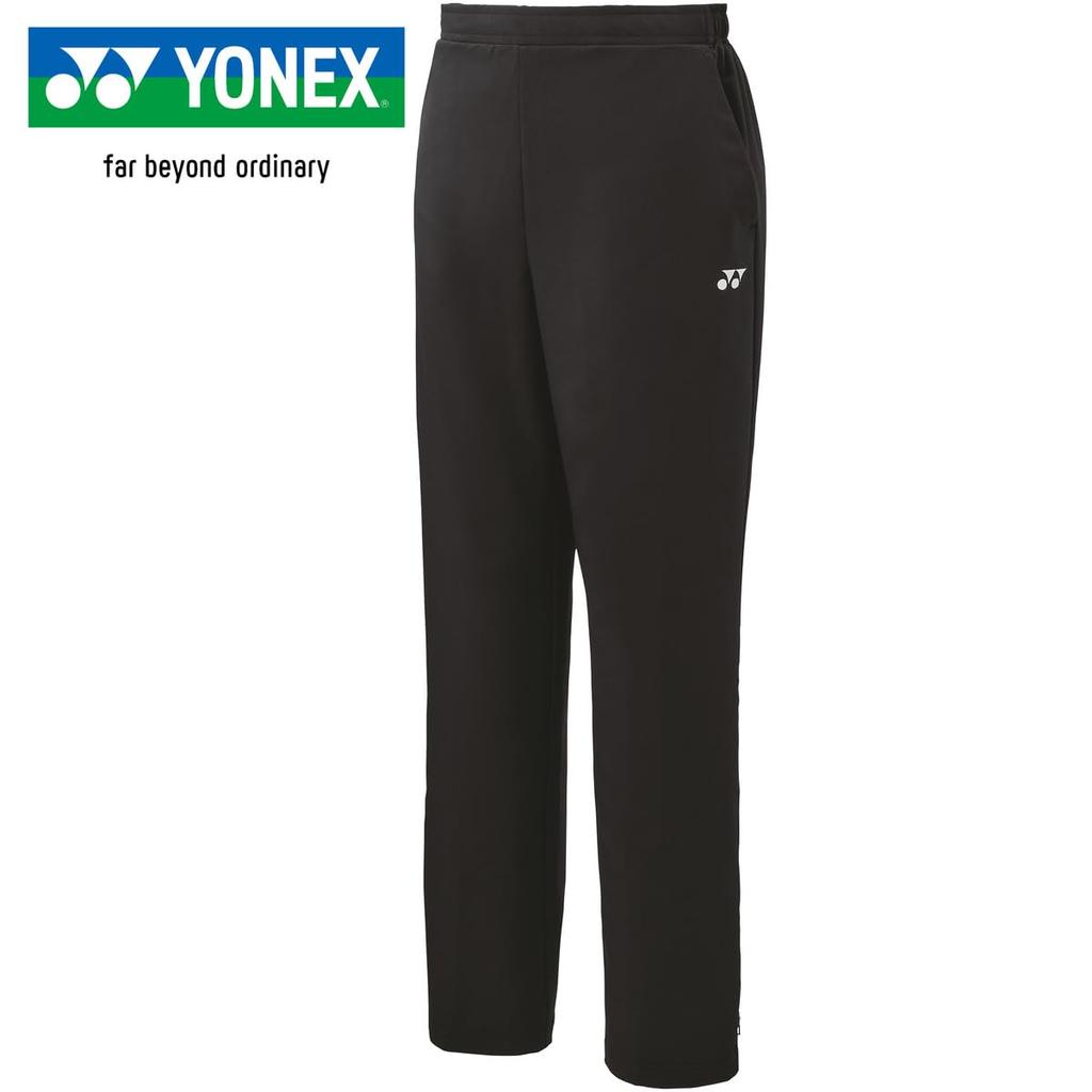 YONEX Длинные черные женские разминочные брюки размера M, (007),