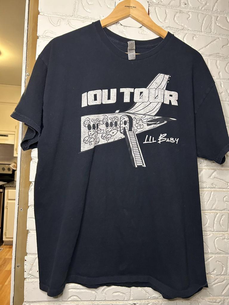 Lil Baby - IOU Tour 2023 Shirt - Size XL