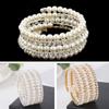 Multi Layer Hand Wrist Bracel Shining Bridal Jewelry Gift Crystal Bracelet Wedding