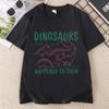 Funny Dinosaurs Didnt Read TShirt for Unisex Unisex Book Lover Teacher Gift Graphic T Shirts Unisex Cotton Short Sleeve Tees