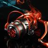 1500S/3000S/4000L Spinning Fishing Reel 5.2:1 Gear Ratio 4+1BB Bearings Left and Right Interchangeable Long Distance Casting 27.1-31.8 Lbs Drag System