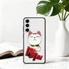 Cat T-Turbo B-Baba TB Phone Case For Samsung Galaxy A73,A72,A71,A70,A53,A52,A51,Others Soft Black Cover