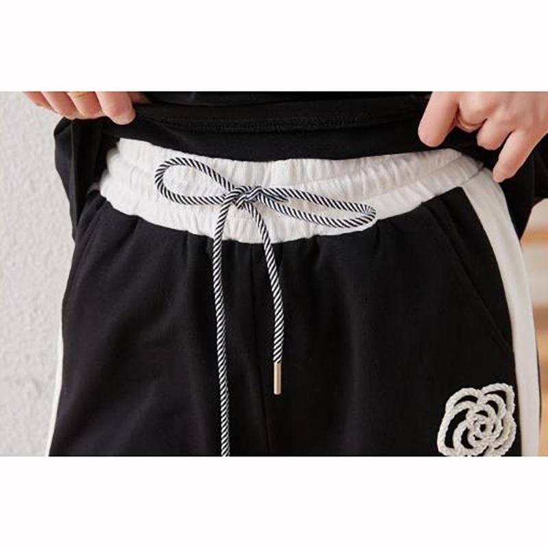 Summer Women's Sets Round Neck Short Sleeve T Shirt Pants Women Tracksuits Outfits