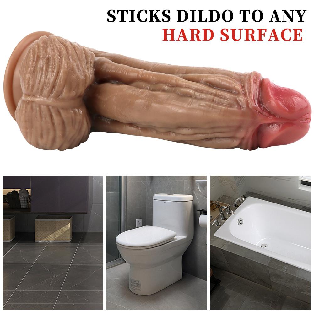 Реалистичный фаллоимитатор 25 см с двойной плотностью, анальный фаллоимитатор, огромный фаллоимитатор на присоске, малайский фаллоимитатор, гигантский анальный дракон, толстый фаллоимитатор, секс-игрушки