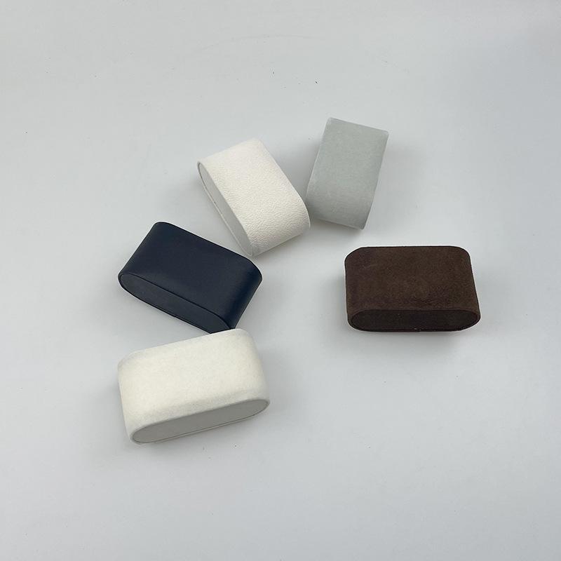 Универсальная бархатная кожаная коробка для часов и держатель-подушка для механических наручных часов