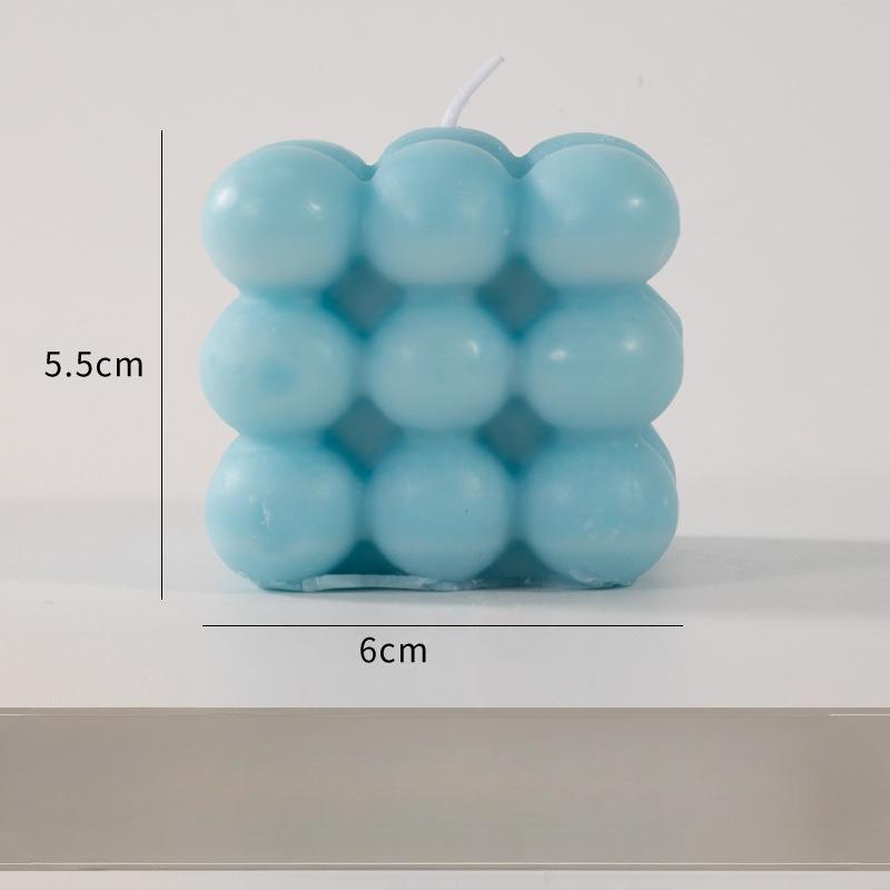 Ароматическая свеча «Кубик Рубика» в подарочной коробке, премиальный аромат, домашние украшения, стильная свеча на день рождения, креативный сувенир