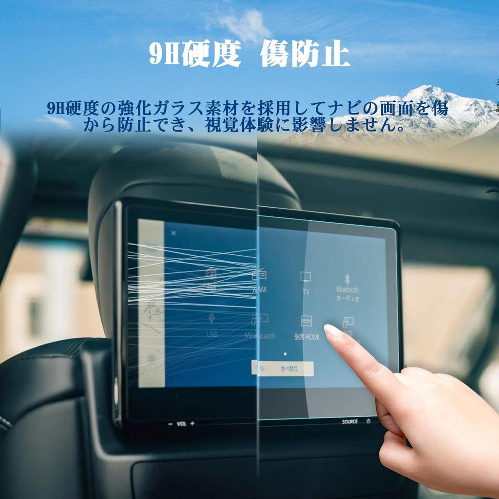 RUIYA Lexus LX600 VJA310W 4-го поколения Защитная пленка для заднего дисплея аудио Задний экран развлечений