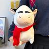 Корова Милая Плюшевая Игрушка Мягкий Злой Телёнок Набитая Кукла Милый Кавайный Плюшевый Зверёк Фигурка Крупного Рогатого Скота Настольное Украшение Для Взрослых Праздничные Подарки
