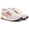New Balance NB 580 Прочные Дышащие Повседневные Кроссовки с Низким Верхом Унисекс Светло-Серые Кроссовки CMT580CS(ширина D))
