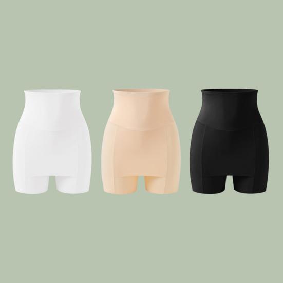 Женские хлопковые шорты-боксеры с высокой талией, корректирующее белье для живота, бесшовное анти-натирающее нижнее белье, трусики-шорты под юбкой, защитные брюки