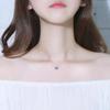 Shiny Women Zircon Invisible Collar Transparent Pendant Choker Jewelry Necklace