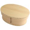 NEW Wappa Single Tier Bento Box Natural Current Model J-kitchens 18×13.5×6.8cm