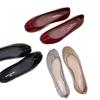 2025 Summer New~ Mesh Rhinestone One-pedal Flat-soled Split-toed Single Shoes Women's Pig's Trotters