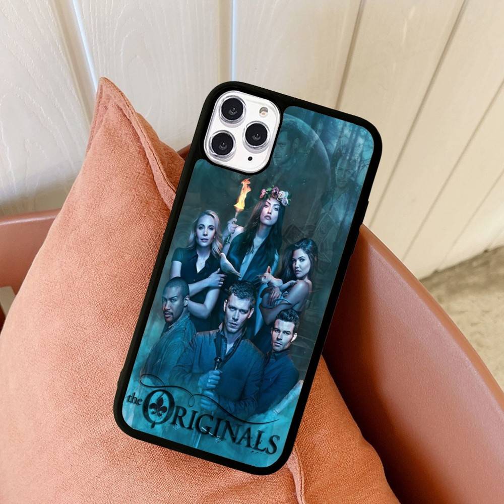 T-V-Дневники вампира Чехол для телефона iPhone 17 16 15 14 13 Pro 12 11 Pro Max Жесткий PC+TPU Задняя крышка