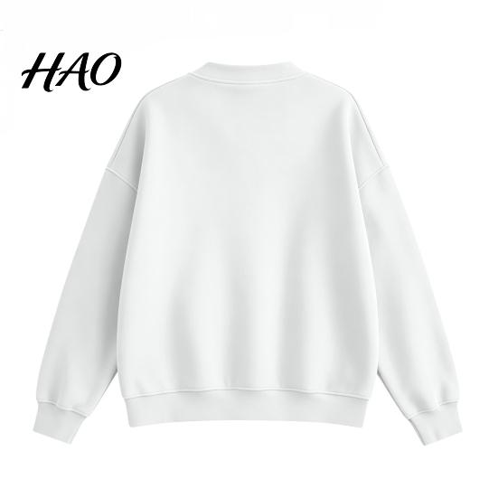 Fall Winter Top Women Button Front V-Neck Cardigan, Solid Color Oversized Sweatshirt with Relaxed Fit Cardigan Dual Pockets, Long Sleeve Casual Jacket