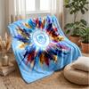 Manchester City Theme blanket Soft Flannel Blanket Plush Throw Blanket Cozy Sofa Bed Blanket for Home Decor