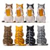 Handicraft Beer Cat Figures Cartoon Cat Statue Toy Funny Cat Center Console Ornaments  Home Decor